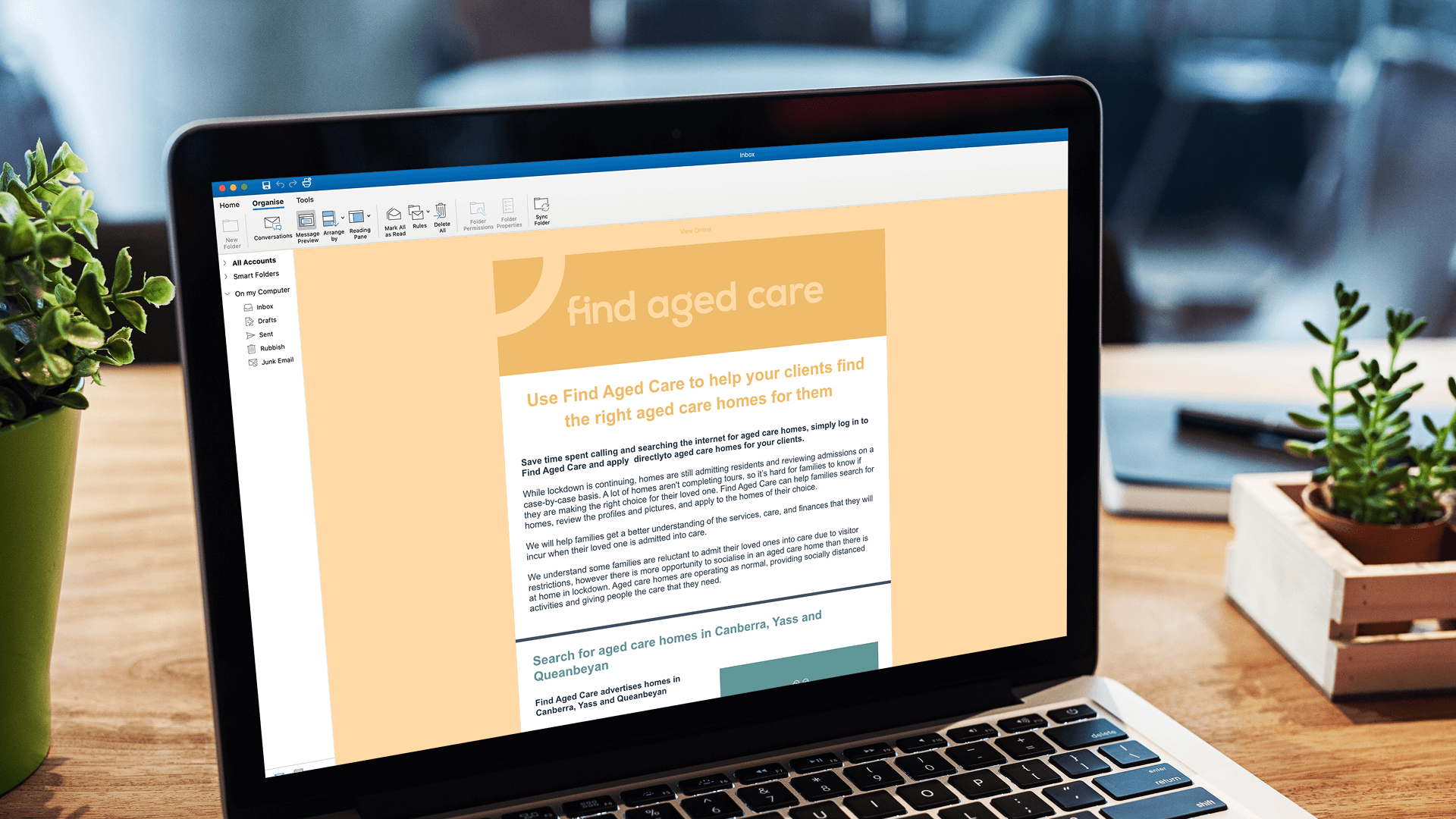 Find Aged Care – Brand Launch and Strategic Communications - Zadro Agency